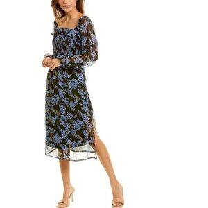 Sadie and sage floral long sleeves dress